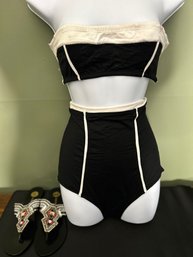 OndaDemar Bikini  & Sandals Size 6