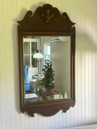 Vintage Chippendale Style Beveled  Mirror