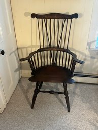 Fan Back Antique Windsor Armchair 48.5' Tall