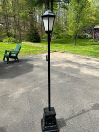 Decorative 6ft Tall Lamp Post Powered By Battery