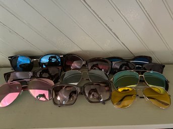 Large Lot Of Fashion Sunglasses