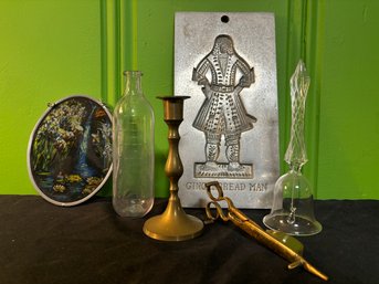 Totally Titular Trinket Time!  Cool Decor Items Including Vintage Candle Snuffer