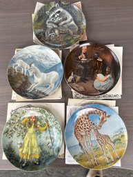 Plate Collection With Authenticity Certificates