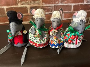 Little Mice Ornaments