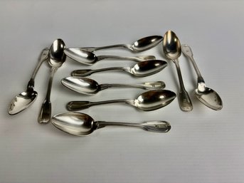 Ten Christofle Teaspoons (10)