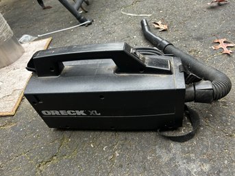 Oreck XL  Black Deluxe Canister Vacuum