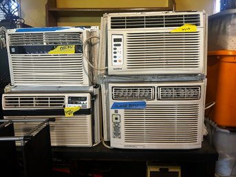 Four AC Air Conditioning Window Units