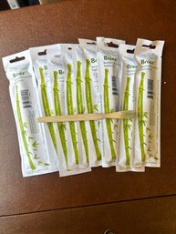 10 Disposable Pre Pasted Tootbrushes