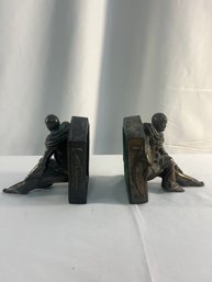 Antique Clown Bookends