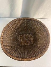 Vintage Asian Woven Basket