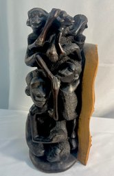 Vintage African Makonde Style Wood Carved Sculpture