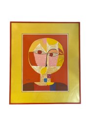 Vintage And Vibrant Screen Print By Klee