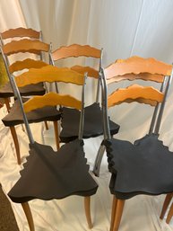 Set Of 6 Borke Sipek 'Sedlak' Chairs