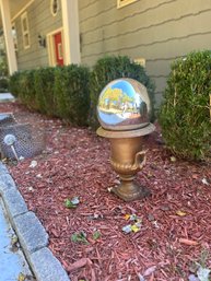 Garden Gazing Ball And Urn