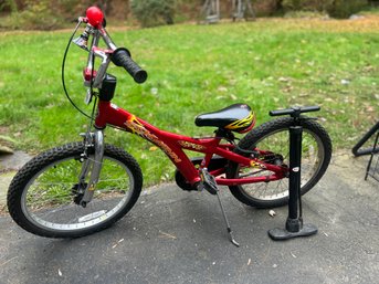 Child's Schwinn Bike With Air Pump