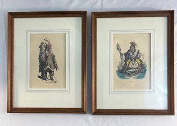 Pair Of Antique Indigenous Engravings