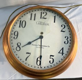 Vintage Telechrone Clock (as Is)