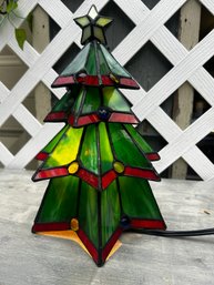 Stained Glass Mini Christmas Tree 12'