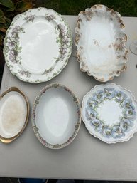 Set Of Fancy Platters