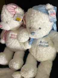 Baby's First Christmas Bears By GUND