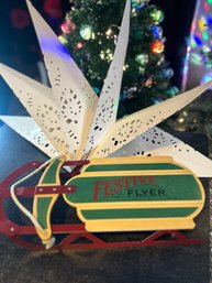 Sled Decoration & Paper Star