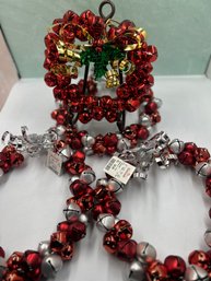 Holiday Jingle Bell Wreaths 9'