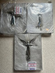 3 Serenity Angels Pewter Motivational Wall Hooks