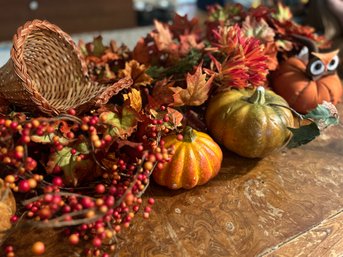 Fall Decorations For The Mantle