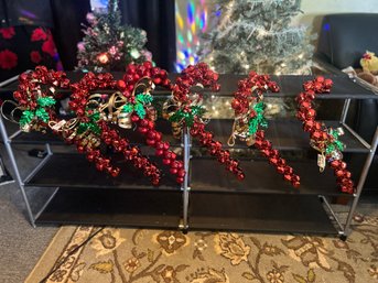 6 Jingle Bell Candy Canes: Lot 2