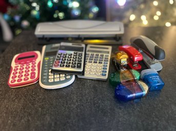 Stocking Stuffers: Calculators And Desk Supplies