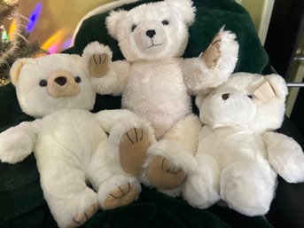 Trio Of Large White Bears