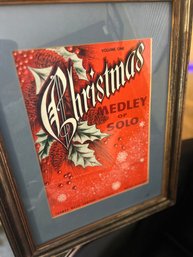 Framed Holiday Print 11x14