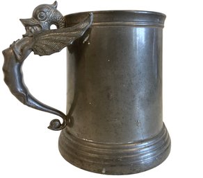 1929 Dartmouth College 'Secret Dragon Society' Pewter Mug (E)