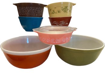 A Group Of Vintage PYREX