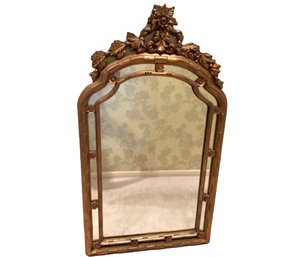 Large Gilded Hollywood Regency Mirror