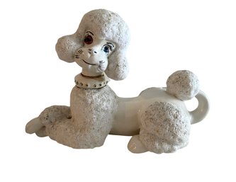 Cute MCM Ceramic Poodle