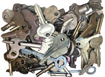 A Collection Of Vintage And Antique Keys