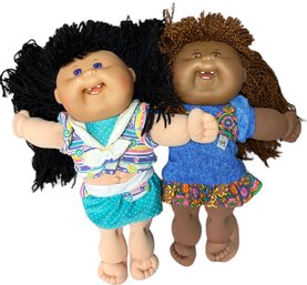 Two Cabbage Patch Kids Circa 1988