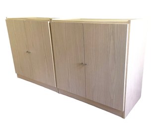 Pair Of Freestanding Cabinets
