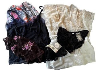 Group Of Vintage Lingerie Including Christian Dior -7 Pieces