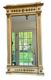 Tall Vintage Italian Neo Classical Hall Mirror 32' X 56'