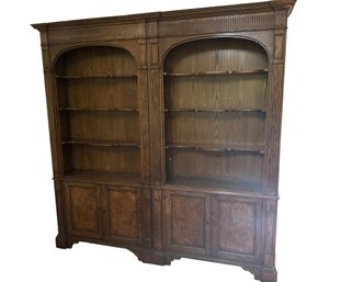 Large Baker Double Bookcase