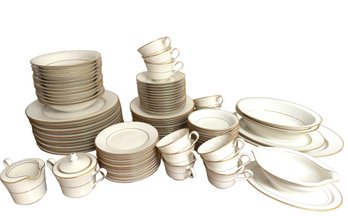 Noritake Tulane Ivory China Collection -  79 Pieces