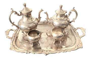 Vintage Silver Plated Tea And Coffee Service