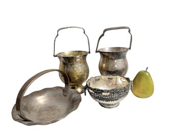 Grouping Of Vintage Vessels From India