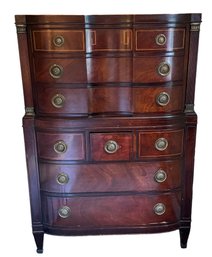 Antique 8-Drawer Gentlemen's Chest Made By Terryville Furniture Company