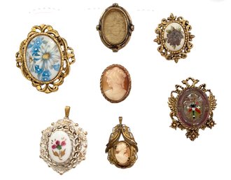 Antique And Vintage Cameos & Broaches