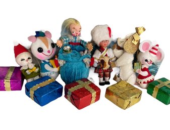 Collection Of 50s & 60s Christmas Ornaments