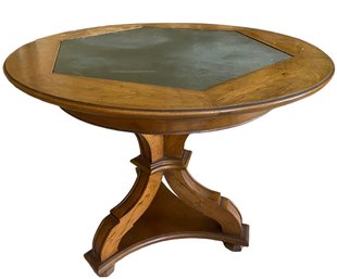 Italian Provincial Accent Table With Slate Insert