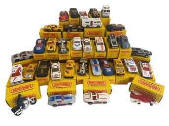 Thirty Four Matchbox Cars From The 1970s- 1980s (C)